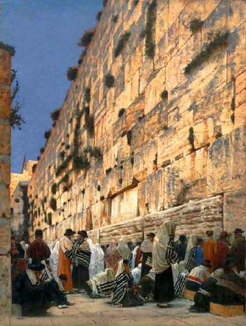 Vasily Vereshchagin Solomons Wall oil painting picture